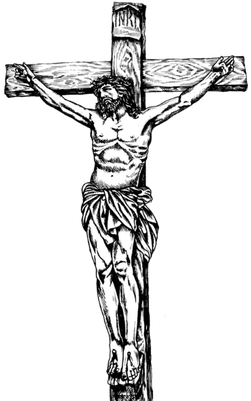 Cross Jesus Illustration - Tattoo For Cb Edit (400x400), Png Download