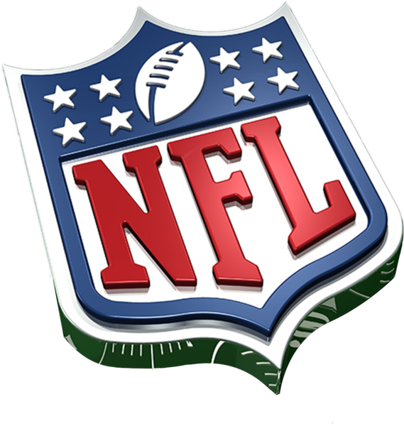 Nfl Logo Png - Nfl Logo 3d Png (569x600), Png Download
