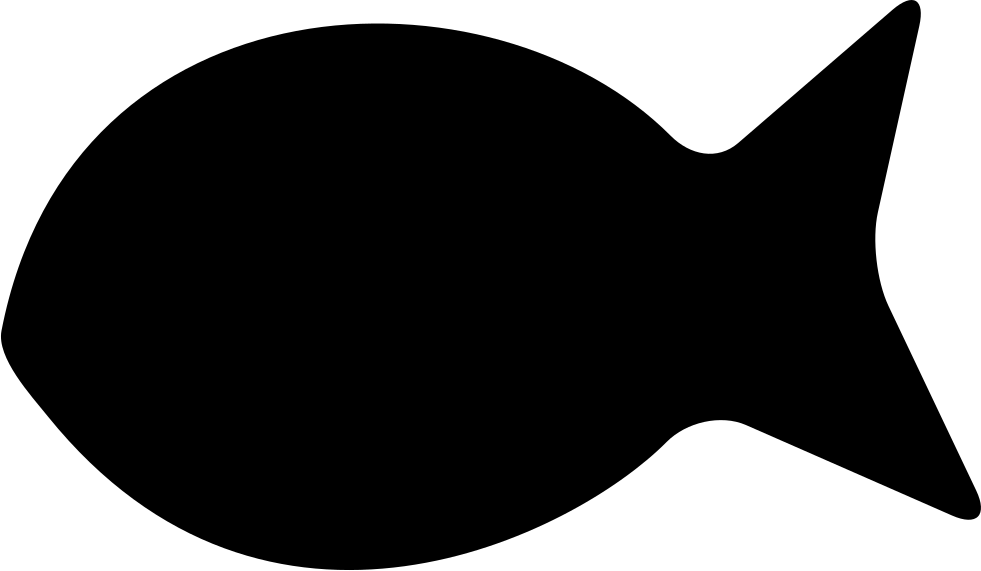 Fish Silhouette - - Free Fish Silhouette (981x571), Png Download