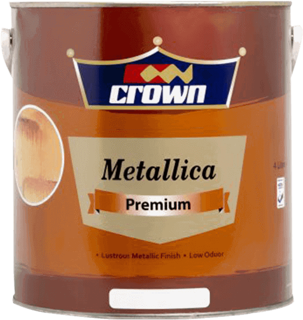 Crown Metallica Special Effect Paint - Crown Berger (624x667), Png Download