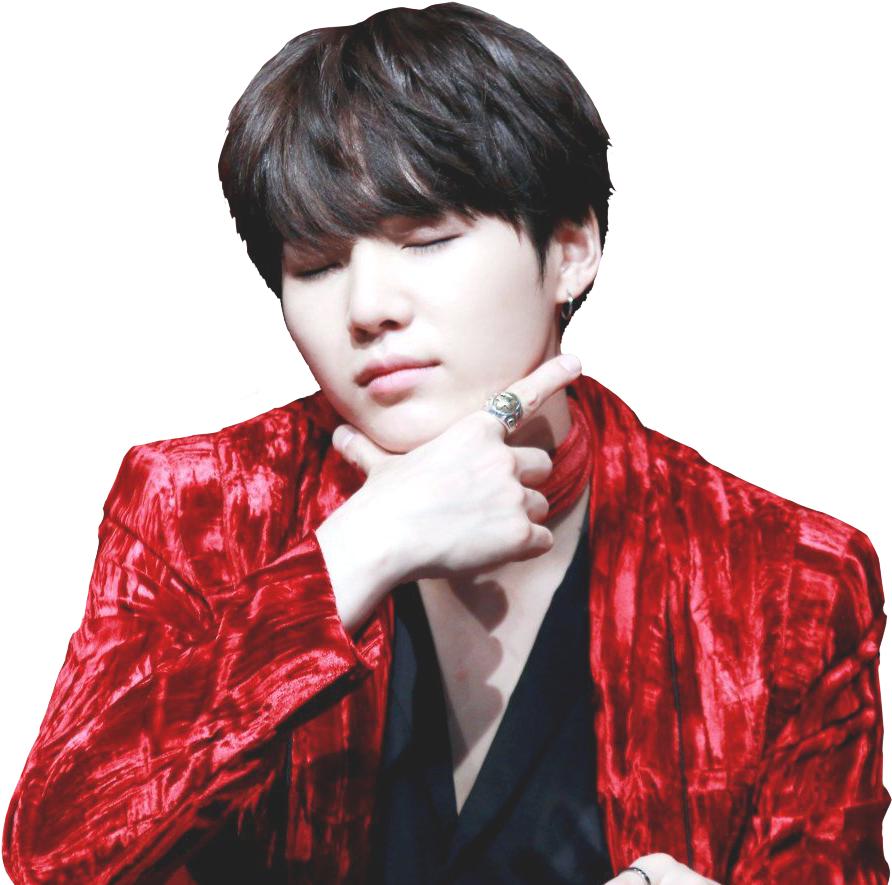 161021 Yoongi Feel Free To Use 🌹 - Bts (973x898), Png Download