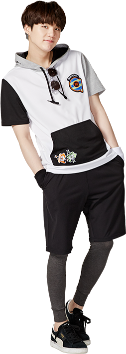 All For Bts - Bts Body Pillow Suga (588x882), Png Download