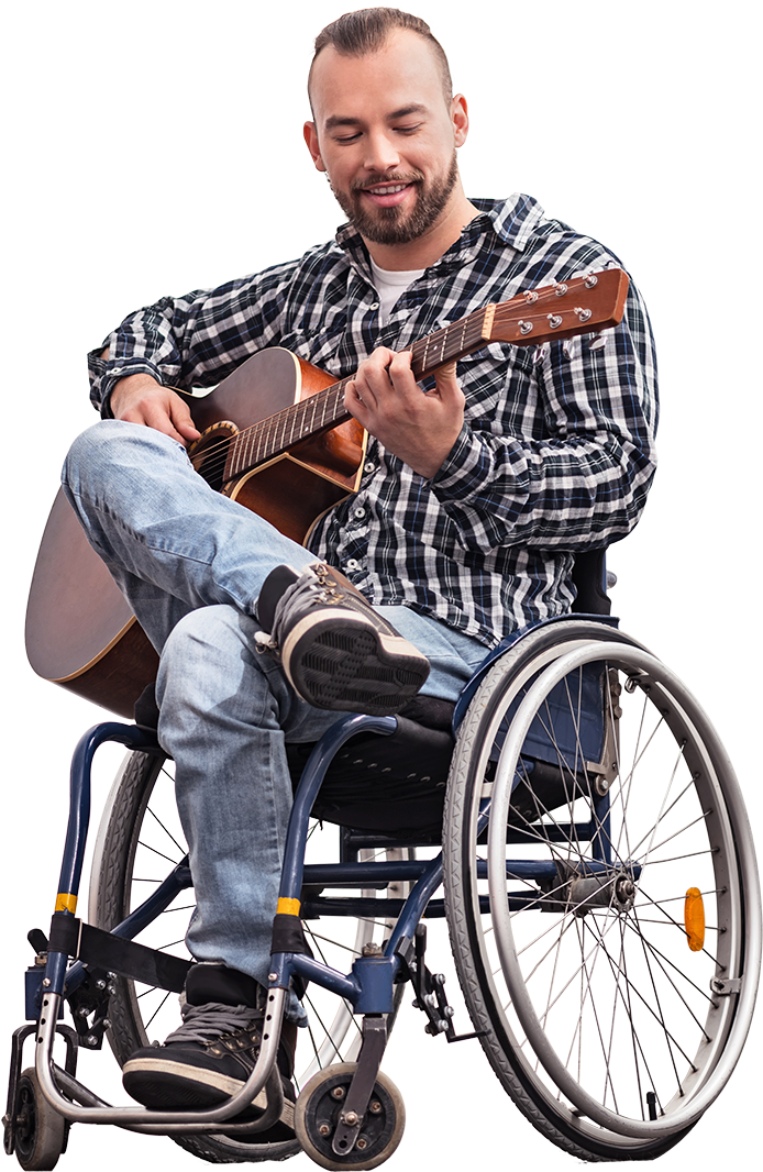 Person In Wheelchair Png (762x1080), Png Download