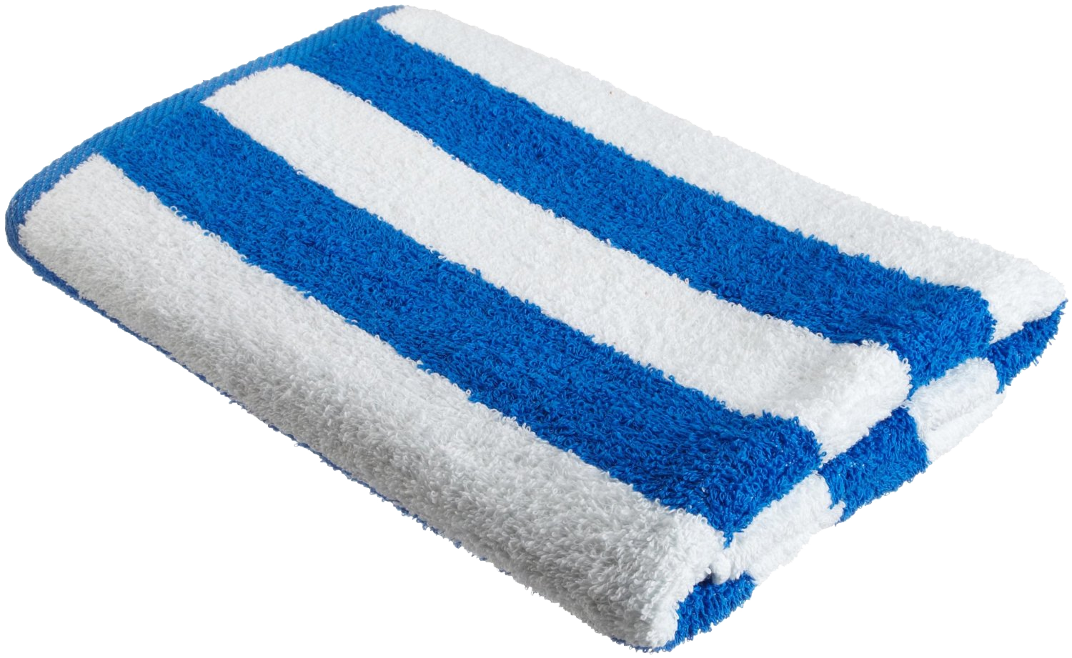 Adonis™ Premium Cabana Stripe Beach Towel In Blue, - Blue And White Towel (1500x921), Png Download