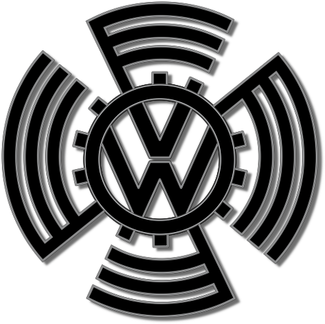 Vw Logo 1937 52 20 14 600 Png - Vw Logo Pre War (600x600), Png Download