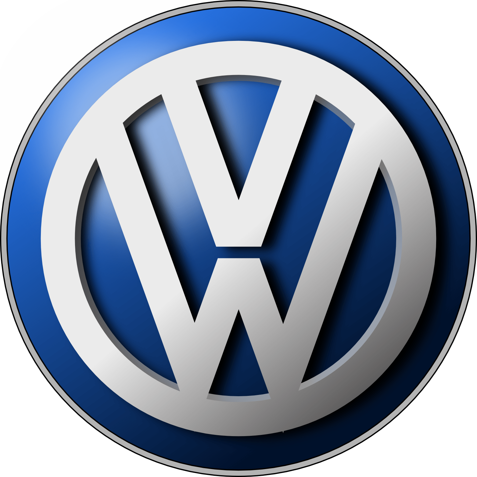 Volkswagen Logo Png - Volkswagen Passenger Cars (1564x1564), Png Download