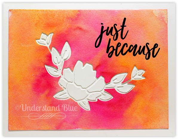 But Because I Just Put The White Inside Pieces Back - Concord & 9th Brushed Blossom Clear Stamp Set 10104c9. (650x498), Png Download