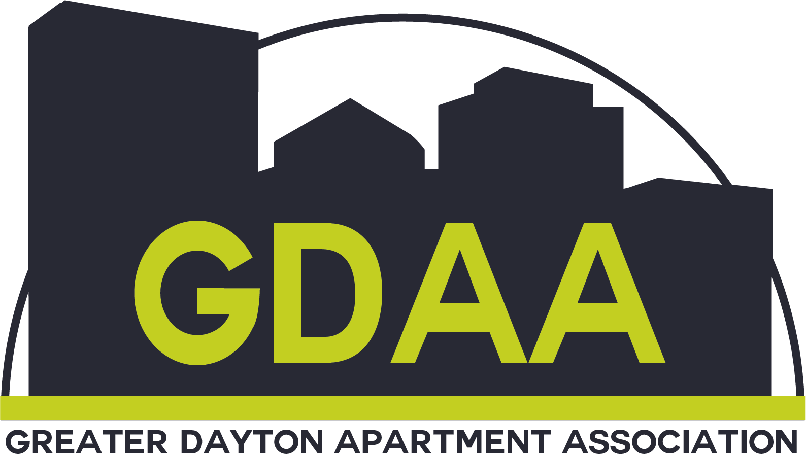 Greater Dayton Apartment Association Logo - Greater Dayton Apartment Association (1588x901), Png Download