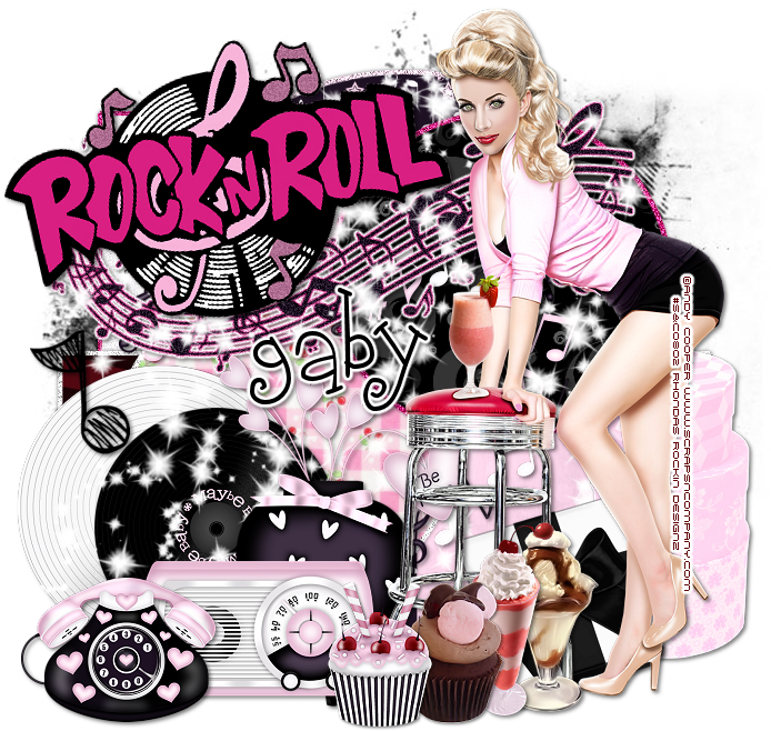 Rock N Roll 50's - Reality, Love, And Rock'n Roll (700x700), Png Download