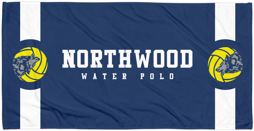 Northwood Water Polo Beach Towel - Beach (1000x1000), Png Download