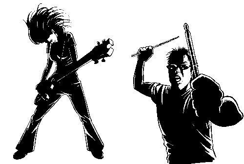 Rock-roll - Rock And Roll Png (500x336), Png Download