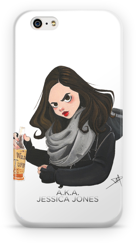 Case Jessica Jones De Danielle Piolina - Iphone (800x800), Png Download