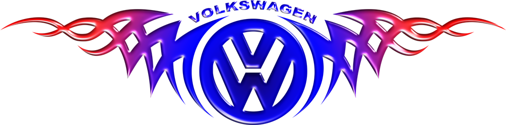 Volkswagen Logo Tribal Volkswagen Logo, Vw, In Color, - Emblem (1004x249), Png Download