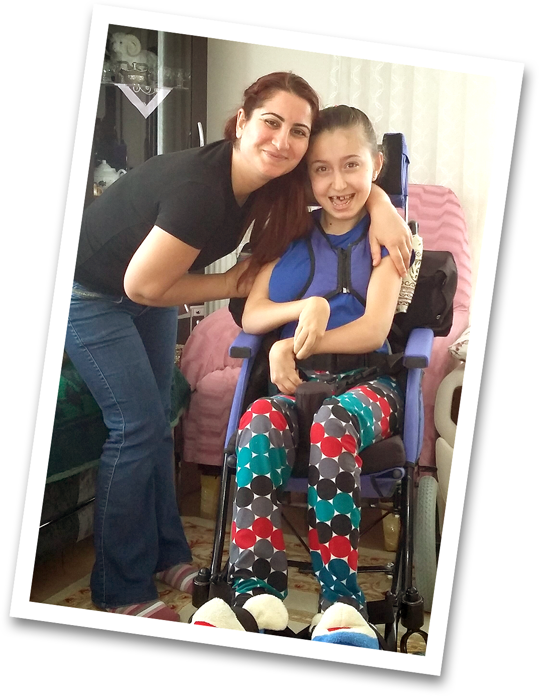 A Wheelchair Sets A Child Free To Live To Their Potential - Child (1073x1384), Png Download