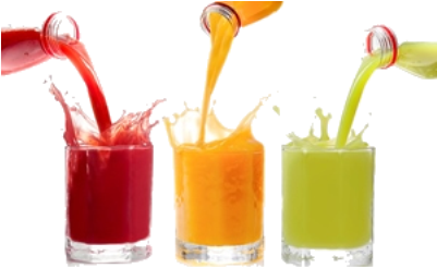 Bebidas - Serving Juice (400x400), Png Download