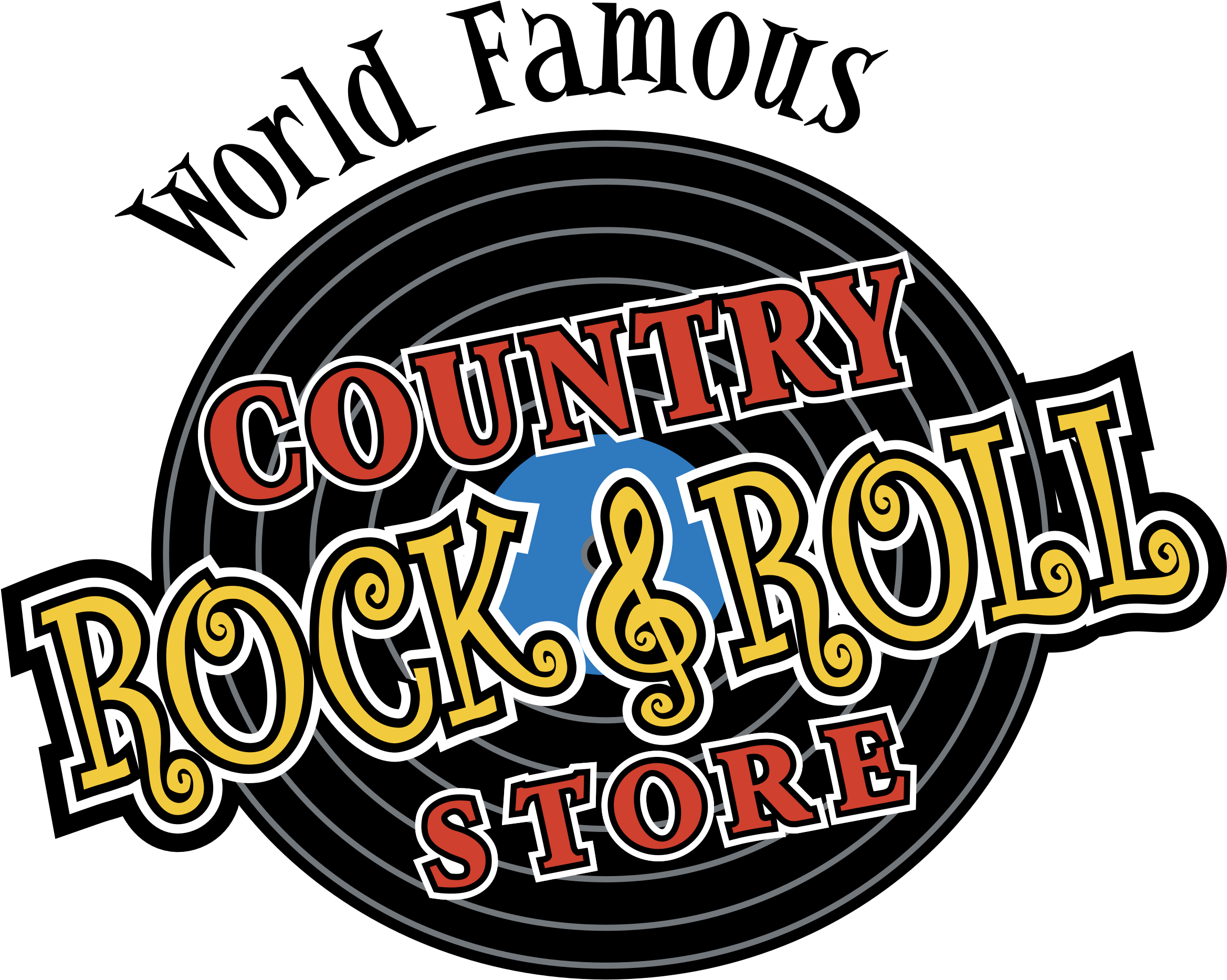 Country Rock N Roll Store Logo Png Transparent - Country Rock (2400x2400), Png Download
