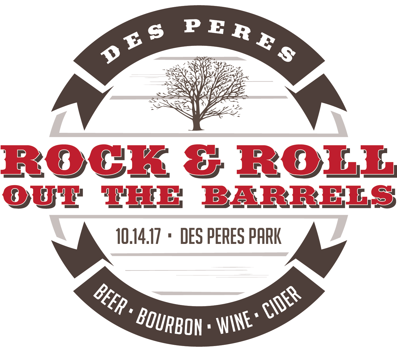 Rock And Roll Out The Barrels Logo Final - Circle 7 Ranch (1333x1182), Png Download