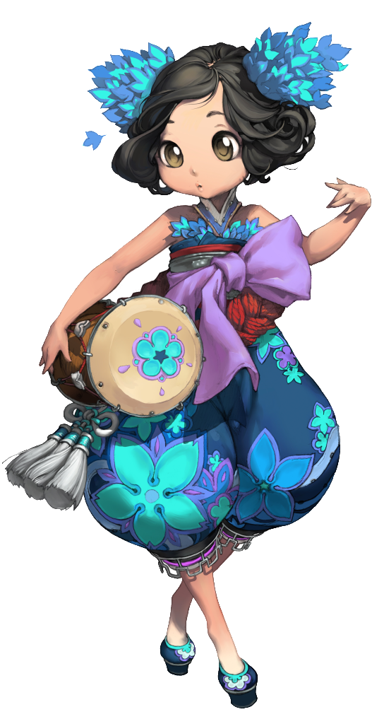 Blade & Soul By Team Bloodlust - Lyn Concept Art Blade And Soul (754x1023), Png Download