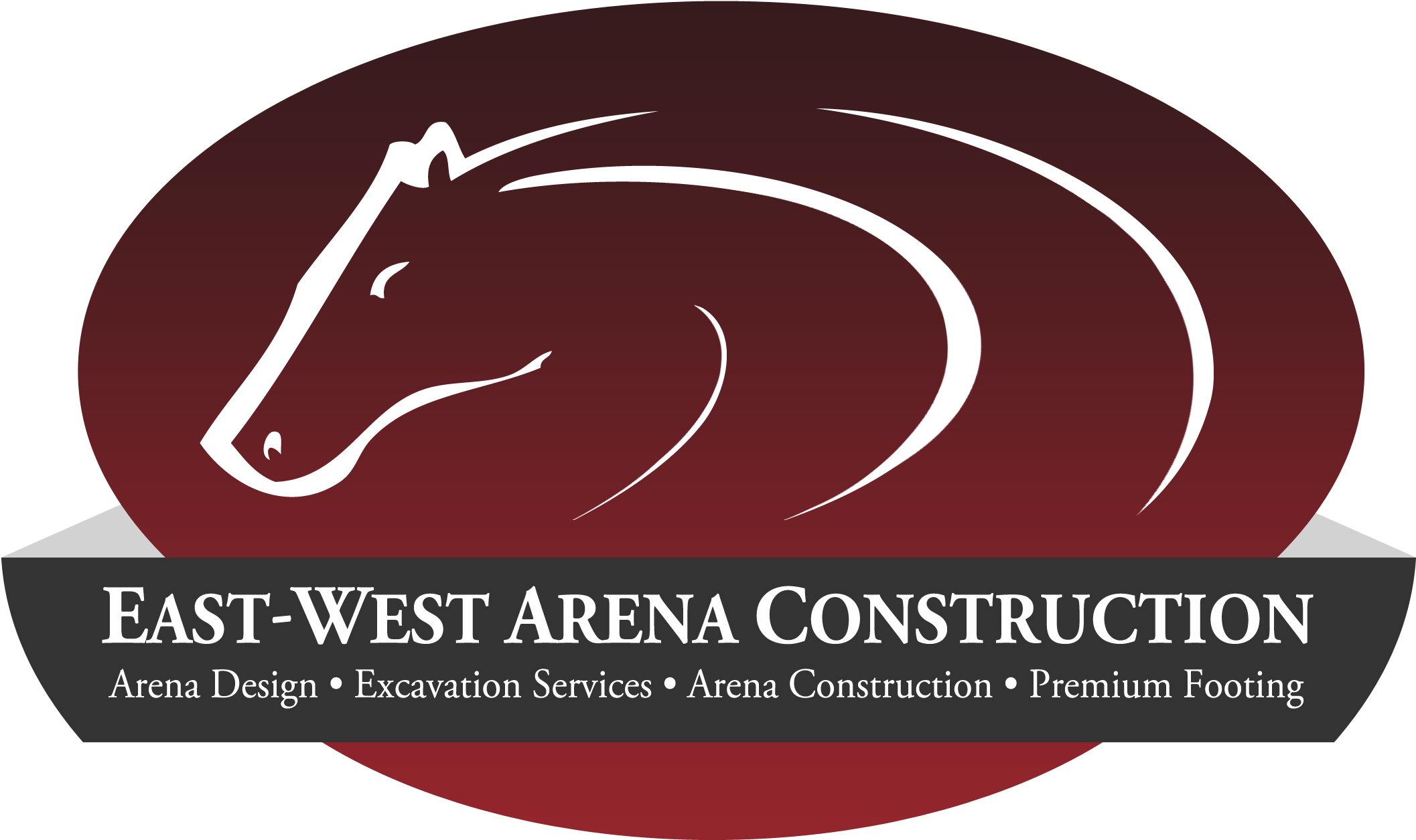 East West Equestrian Arenas - Graphic Design (2460x1527), Png Download