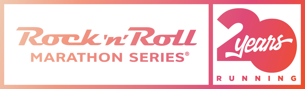 Rock 'n' Roll Marathon - Rock N Roll Marathon Series Logo (1058x309), Png Download