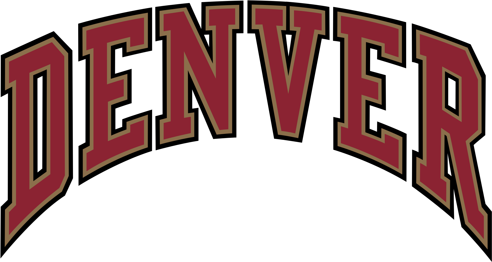 Denver Broncos Colors Hex Rgb And Cmyk Team Color Codes - University Of Denver Basketball Logo (1200x646), Png Download