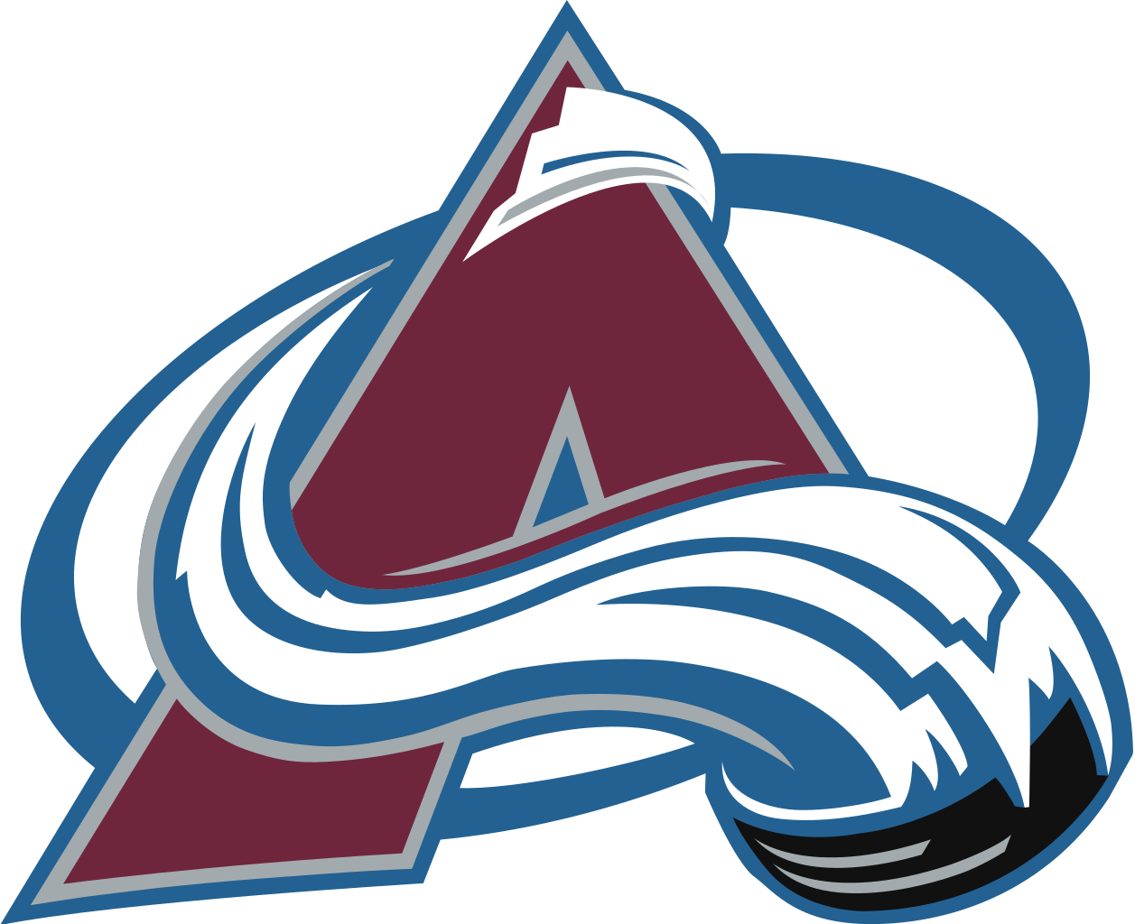 Graphic Library Library Avalanche Wikipedia - Colorado Avalanche Logo Png (1200x978), Png Download