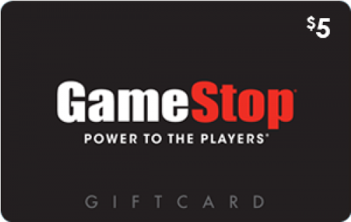 Gamestop $5 [digital Code] - Kinguin Gamestop Us Gift Card (500x500), Png Download