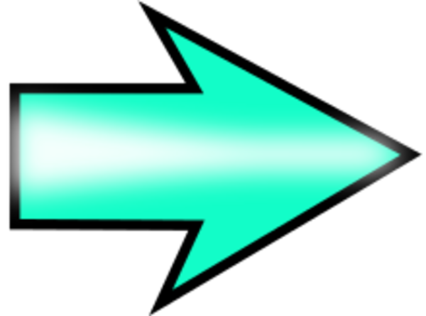 Arrow Pointing Right - Cool Arrow Pointing Right (600x445), Png Download