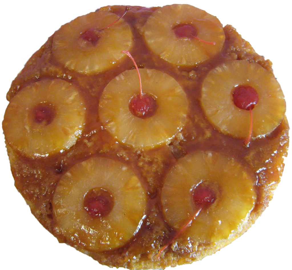 Receta Del Volteado De Piña - Torta De Piña Png (1024x947), Png Download