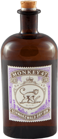 Monkey 47 Schwarzwald Dry Gin - Monkey 47 Distiller's Cut 2016 (300x600), Png Download
