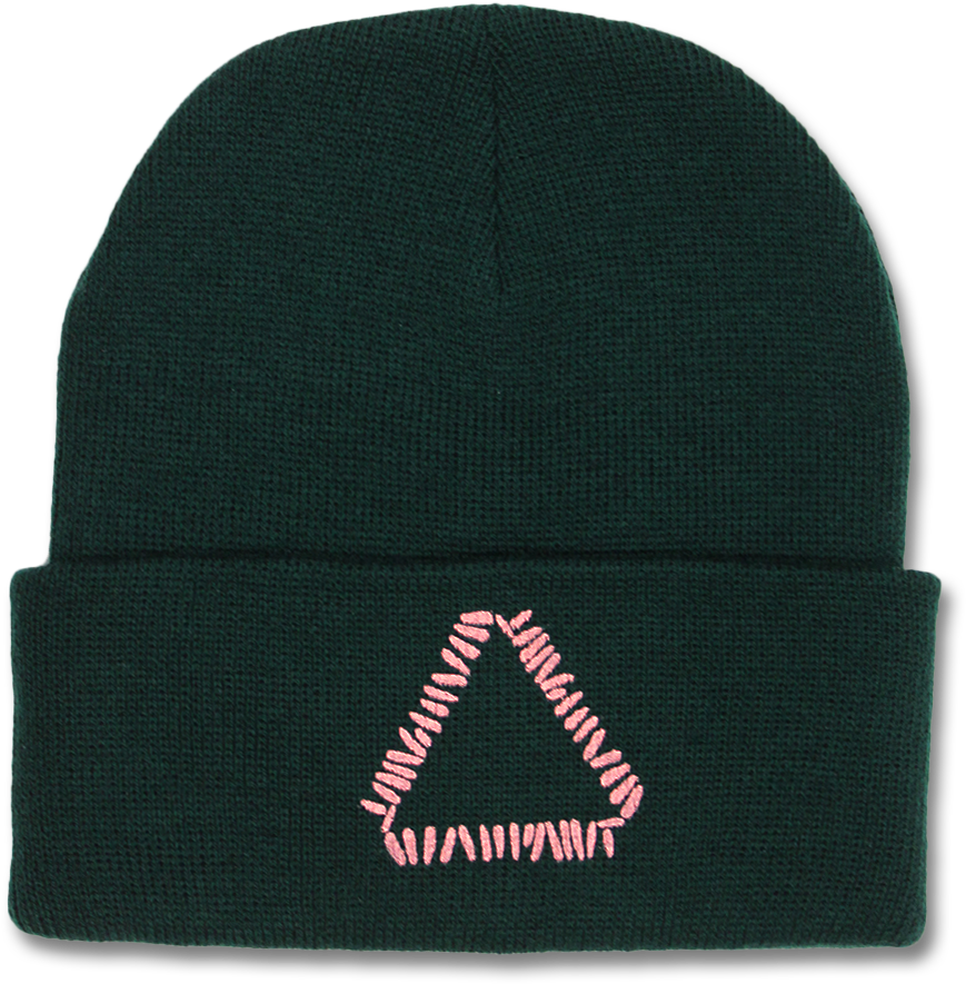 Triangle Logo Beanie - Warpaint 3 Black Men Comfortable Cotton T Shirt Size (1000x1000), Png Download
