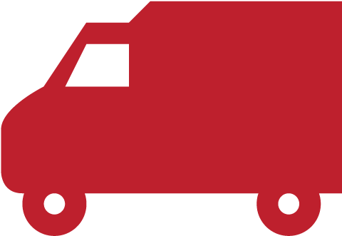 Rental Food Truck - Red Food Truck Png (500x350), Png Download