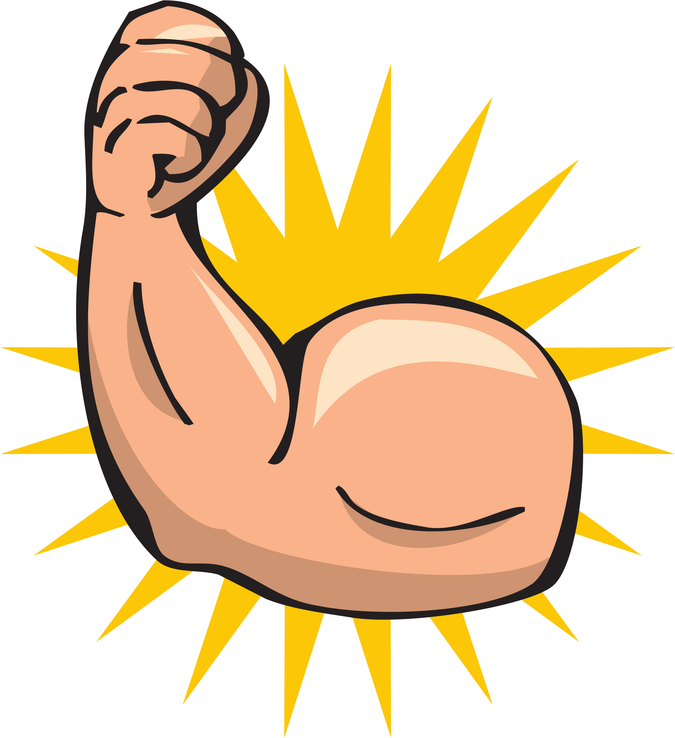 This Free Icons Png Design Of Strong Arm (2198x2400), Png Download