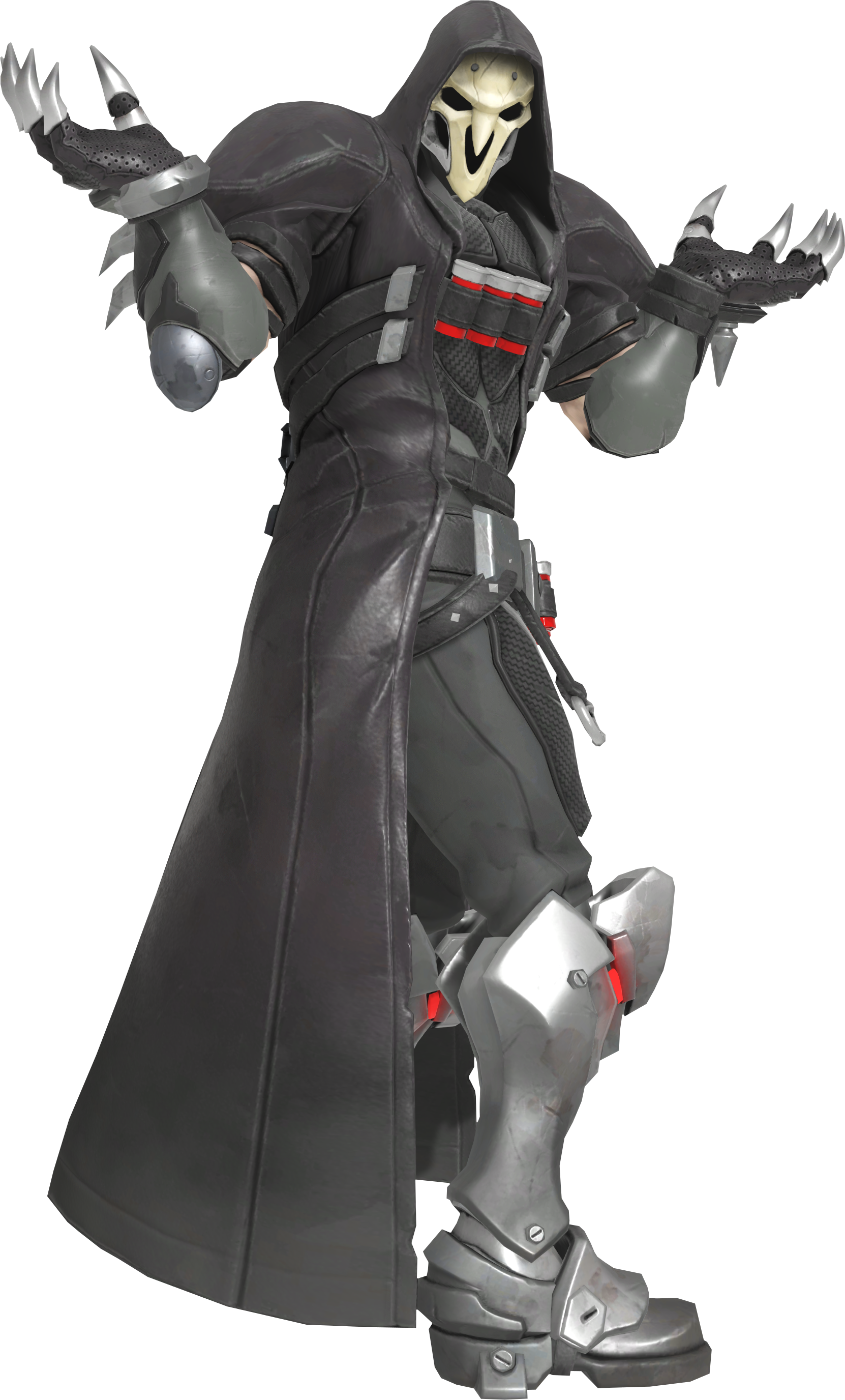 Transparent Reaper Clip Art Freeuse Download - Reaper Overwatch Victory Pose (1662x2752), Png Download