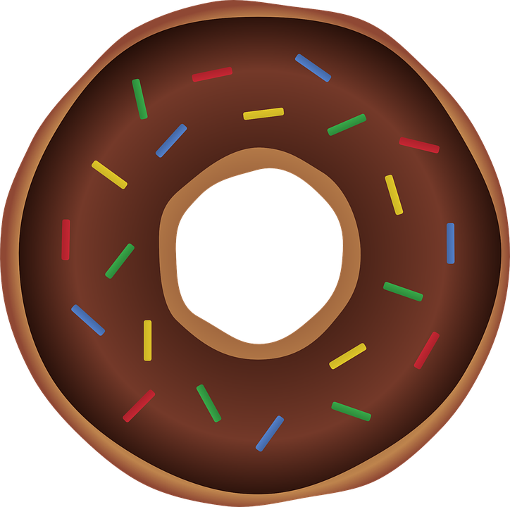 Pin By Llitastar On - Donut Png (724x720), Png Download