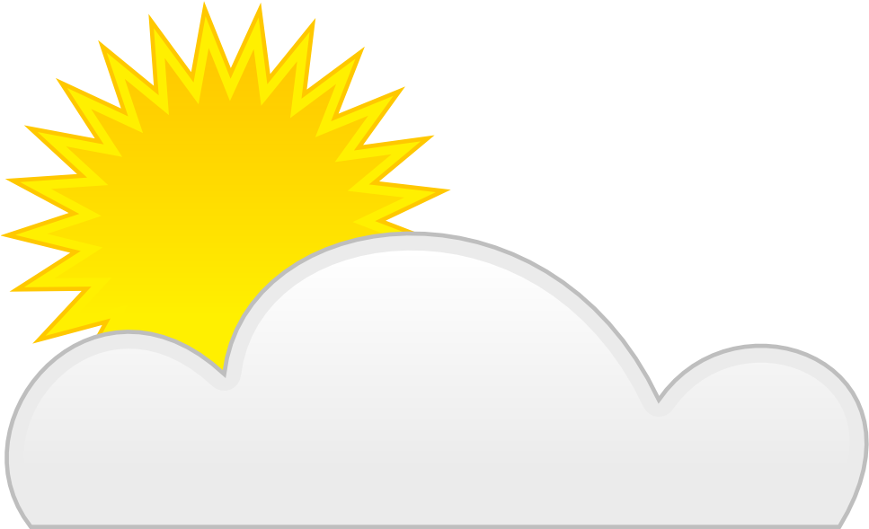 Download Graphics Of Wind, Storms, Sun And Rain Png - Sun With Cloud ...