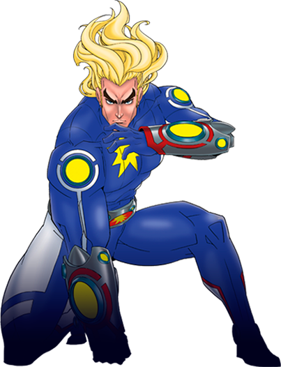 Strong Arm - Stan Lee's Mighty 7 Starring Sean Astin (dvd) (403x526), Png Download