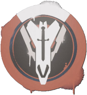 Overwatch Blackwatch Logo (358x447), Png Download