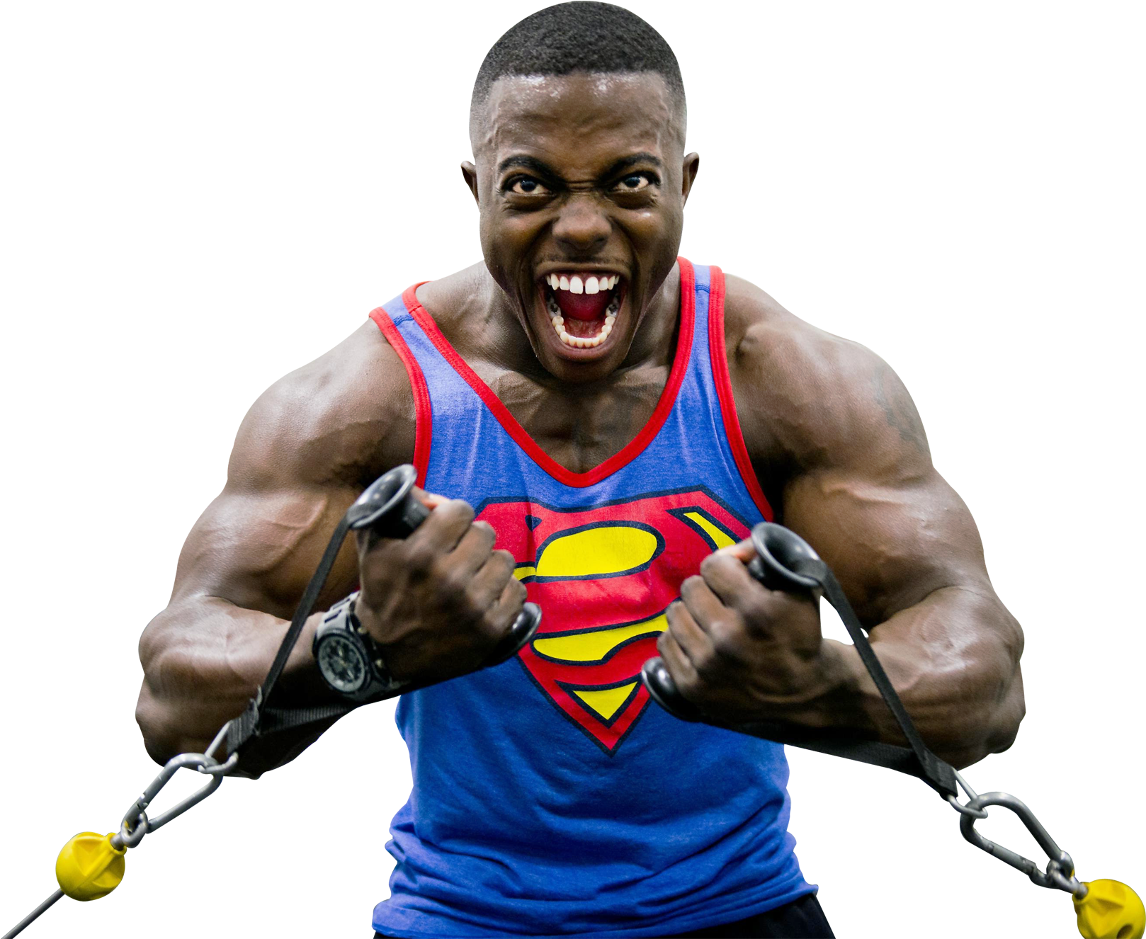 Body Builder Model Png (1746x1383), Png Download