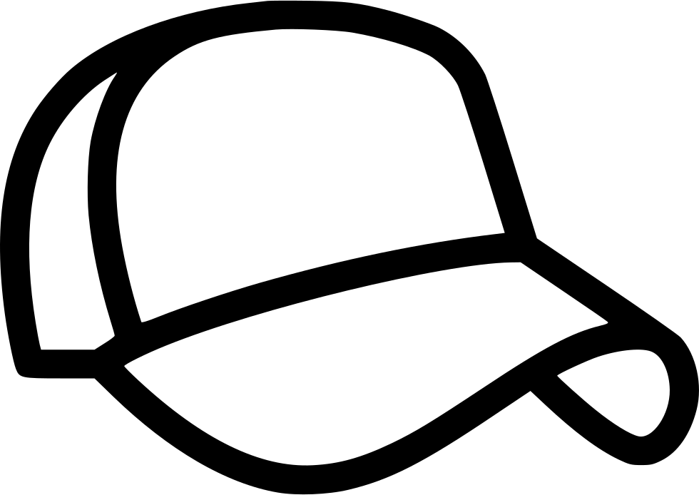 Baseball Cap Svg Png Icon Free Download - Free Baseball Hat Icon (980x694), Png Download