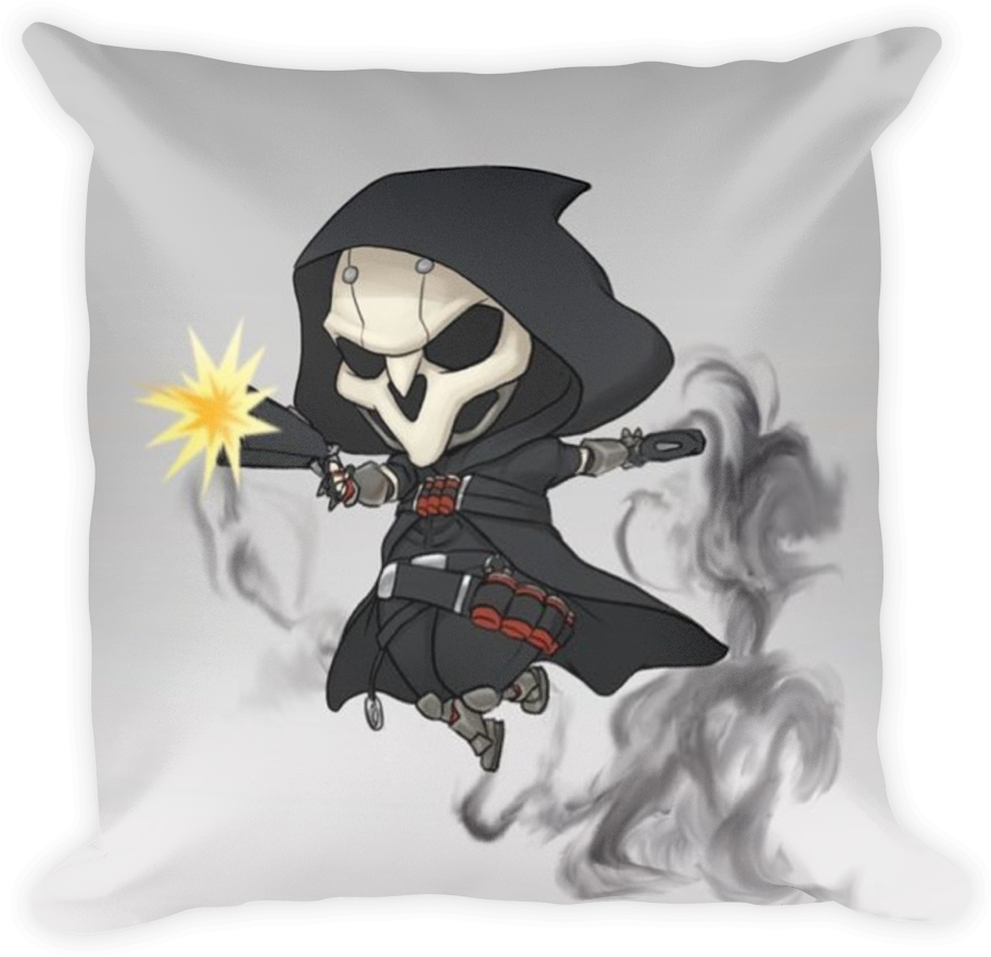 Chibi Reaper - Reaper Overwatch Chibi (1000x1000), Png Download