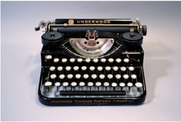Underwood Universal $395 - Underwood Typewriter No 5 (360x360), Png Download