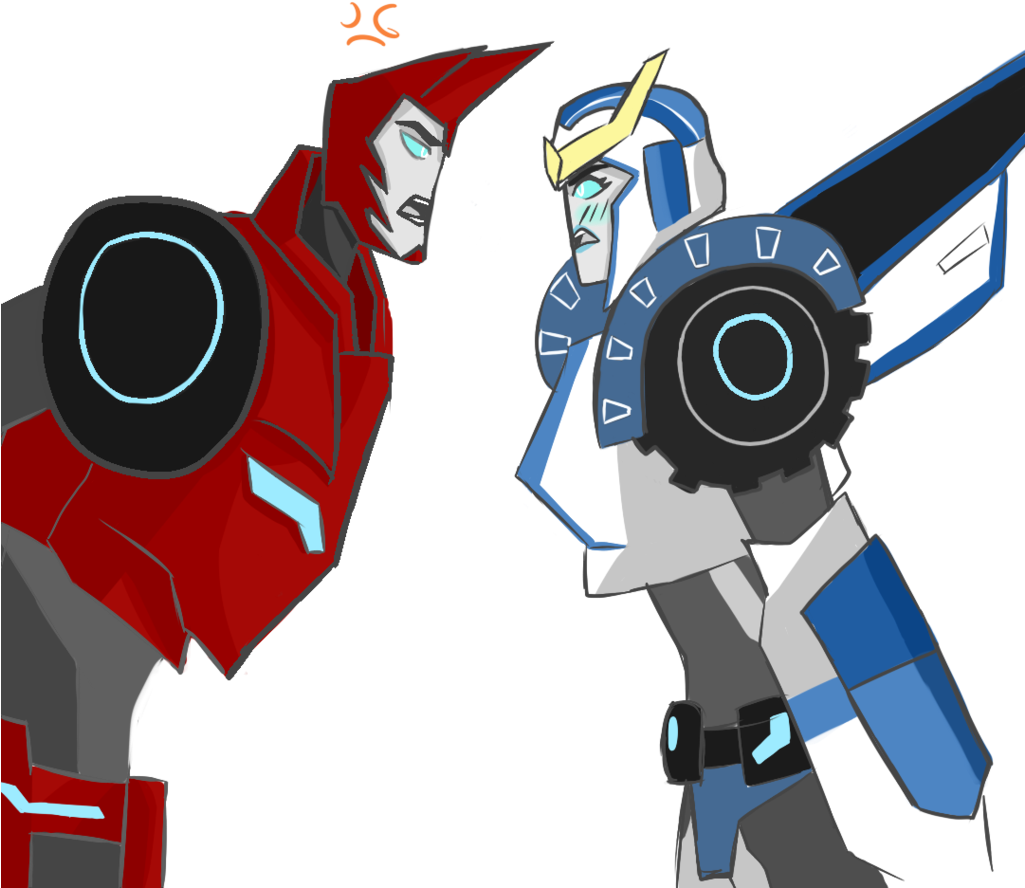 Quarrel - Transformers Robots In Disguise Sideswipe X Strongarm (1024x956), Png Download