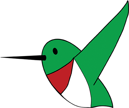 Svg Library Library Say No To Red Hummingbird Nectar - Clip Art Hummingbird Png (475x398), Png Download