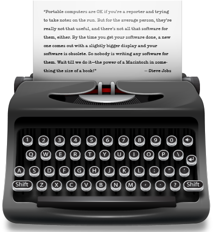 Brian Mcgettrick - Typewriter Machine (462x462), Png Download