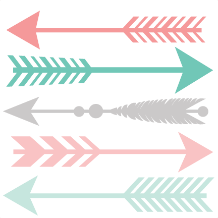 Arrow Svg Rustic - Cute Arrow Clipart (432x432), Png Download