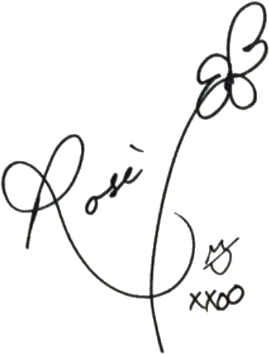 Rosé's Signature - Rose Blackpink Signature (500x567), Png Download