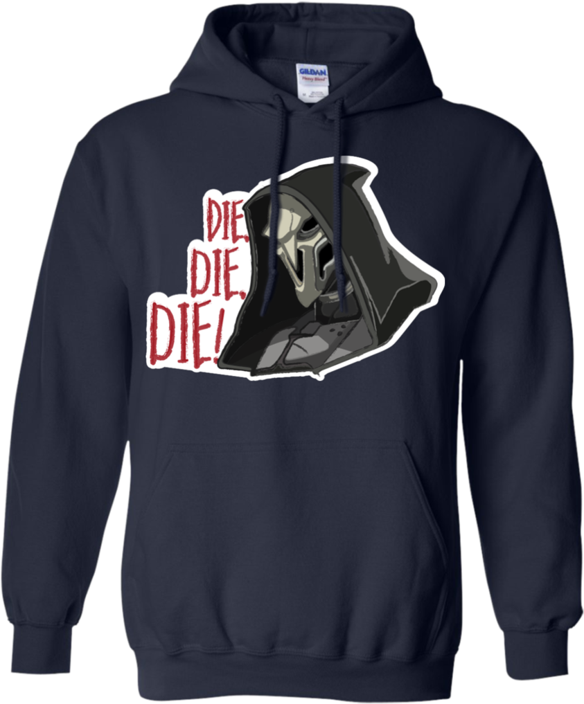 Load Image Into Gallery Viewer, Overwatch Reaper - Let That Shit Go Hoodie 8oz (size: Youth L, Color: (1024x1024), Png Download