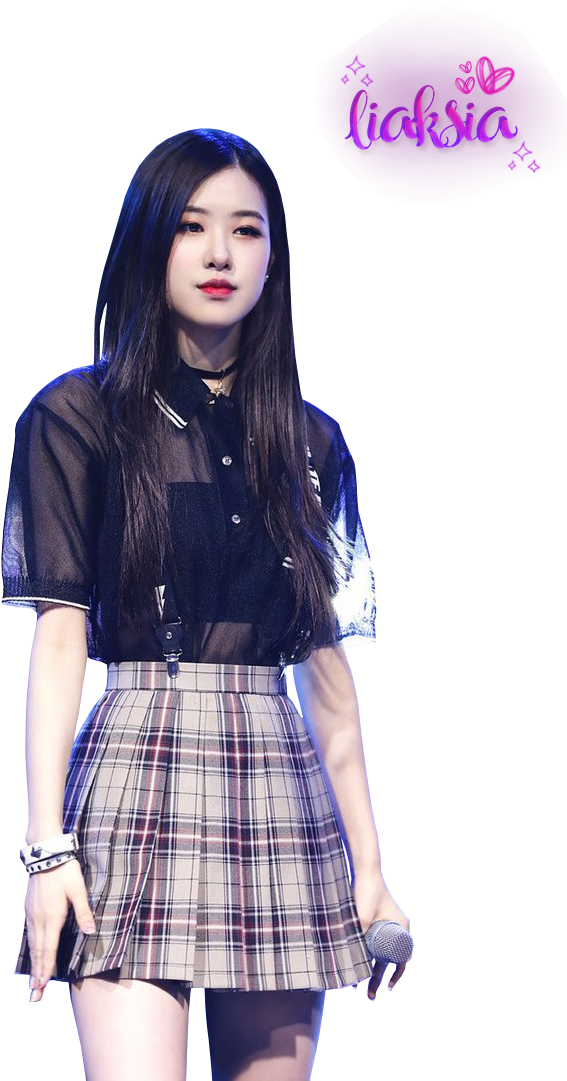 Rose Blackpink Png - Park Chaeyoung (720x1080), Png Download