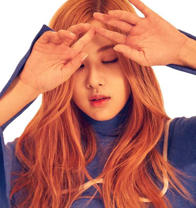 “rosé For Nylon ” - Rose Blackpink Png (670x711), Png Download